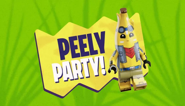 Peely PARTY logo LEGO Festival